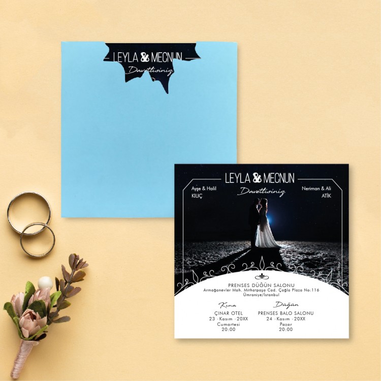 Beren Kare Davetiye 1796 - Resimli Davetiye - Detay Görseli 7